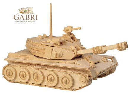 WOODEN TOY , WCK 3D puzzle Tank