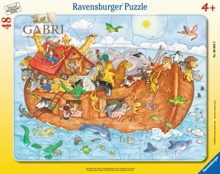 RAVENSBURGER Puzzle Velká Noemova archa 48 dílků