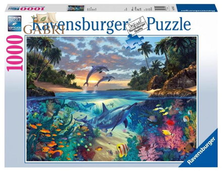 RAVENSBURGER Puzzle Korálové moře 1000 dílků