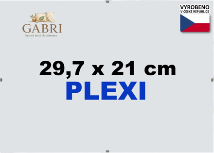 BFHM Rám Euroclip 29,7x21cm A4 (plexisklo)