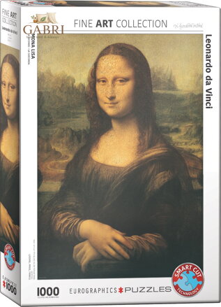 EUROGRAPHICS Puzzle Mona Lisa 1000 dílků