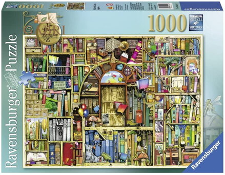 RAVENSBURGER Puzzle Bizarní knihovna 2, 1000 dílků