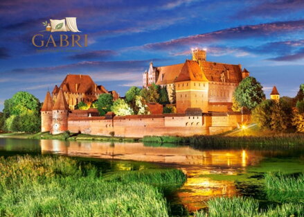 CASTORLAND Puzzle Hrad Malbork 1000 dílků