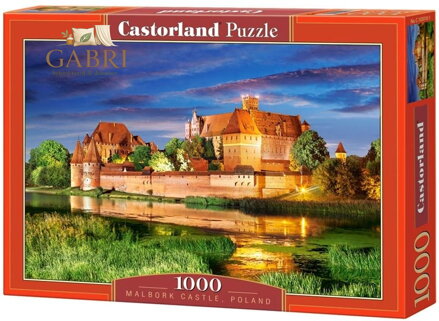 CASTORLAND Puzzle Hrad Malbork 1000 dílků