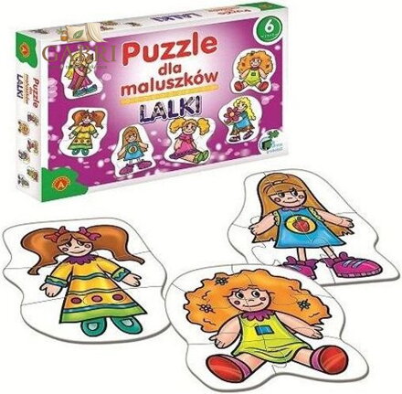 ALEXANDER Baby puzzle Panenky 6v1 (2-7 dílků)