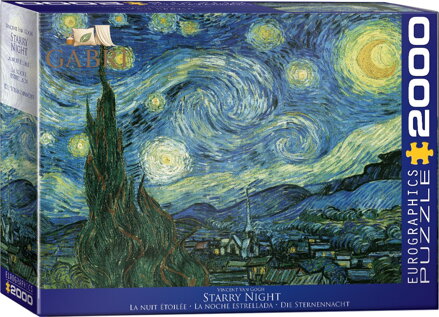 EUROGRAPHICS Puzzle Hvězdná noc 2000 dílků