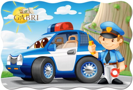 CASTORLAND Puzzle Policejní hlídka MAXI 20 dílků