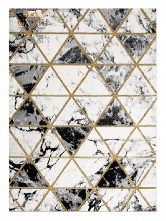 Kusový koberec Emerald 1020 black and gold