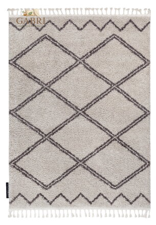Kusový koberec Berber Asila B5970 cream and brown