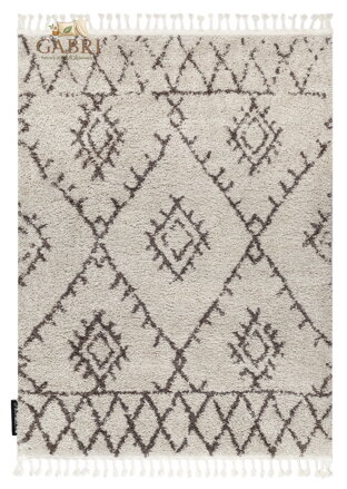 Kusový koberec Berber Fez G0535 cream and brown