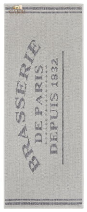 Běhoun Cucina Brasserie de Paris 105625 Cream Grey