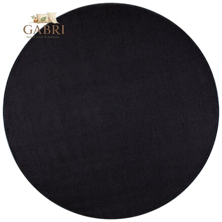 Kusový koberec Nasty 102055 Schwarz kruh