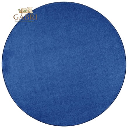 Kusový koberec Nasty 101153 Blau kruh