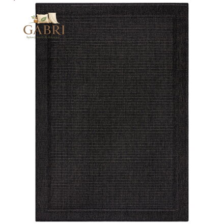 Kusový koberec Aruba Alfresco Weave Charcoal – na ven i na doma