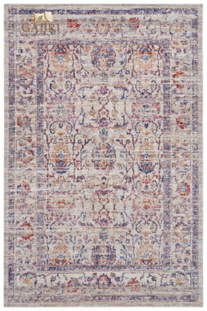 Kusový koberec Cairo 105591 Luxor Cream Multicolored – na ven i na doma