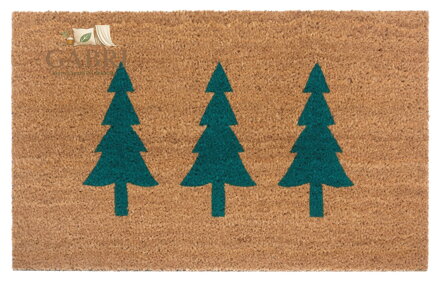 Rohožka 3 stromy zelená 105669 - na ven i na doma
