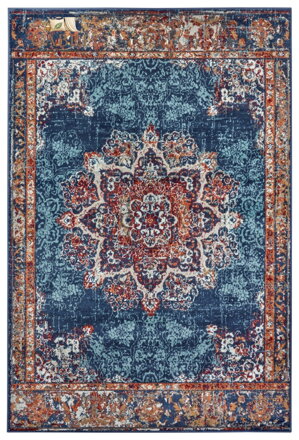 Kusový koberec Luxor 105637 Maderno Blue Multicolor