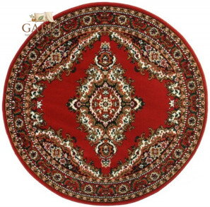 Kusový koberec TEHERAN T-102 red kruh