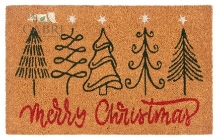 Rohožka Vánoční stromečky 106196 - na ven i na doma