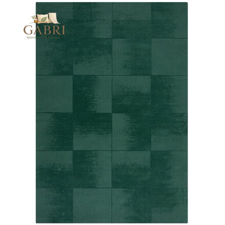 Kusový koberec Demi Check Ombre Green