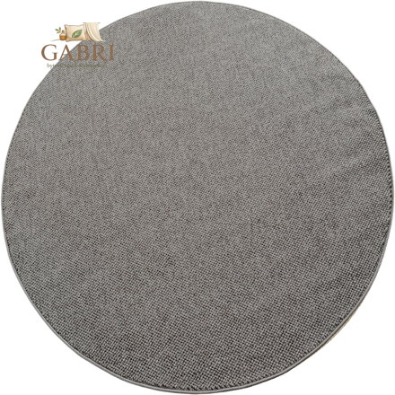 Kusový koberec Helix 2200 silver kruh