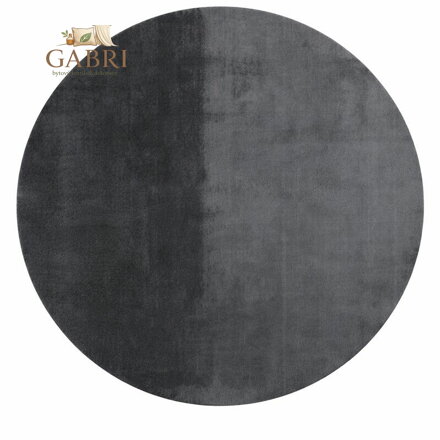 Kusový koberec Joy 1400 grey kruh