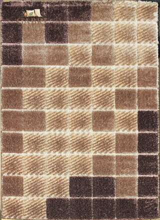 Kusový koberec Seher 3D 2615 Brown Beige