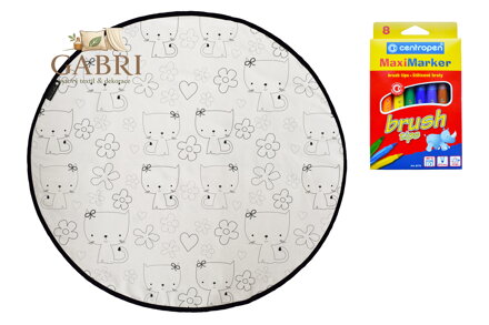 KOBEREC - OMALOVÁNKY - Kities with flowers