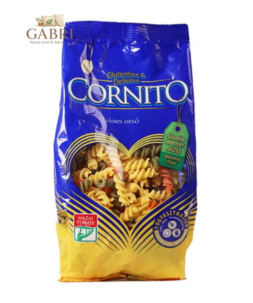 Těstoviny vřetena barevná 200g Cornito bez lepku 3115