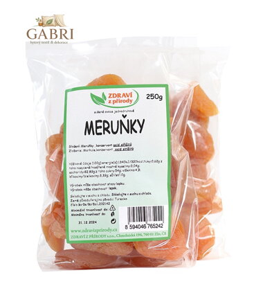 Meruňky 250g ZP 2265