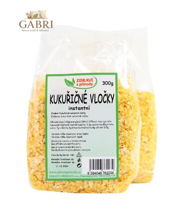 Vločky kukuřičné instantní 300g ZP 2868