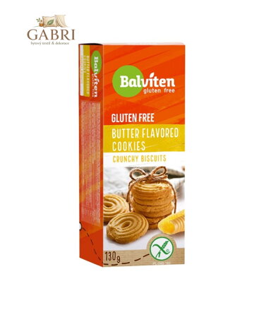Sušenky máslové 130g Balviten bez lepku 3368