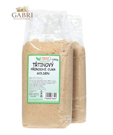 Cukr třtinový světlý Golden 1kg ZP 2975