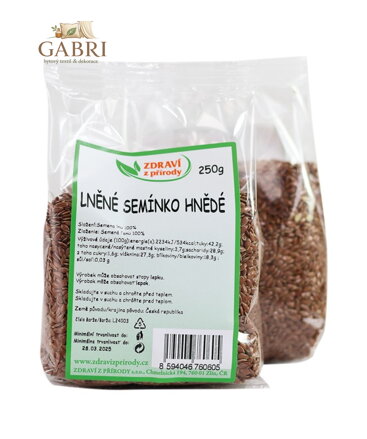 Len hnědý  250g ZP 117