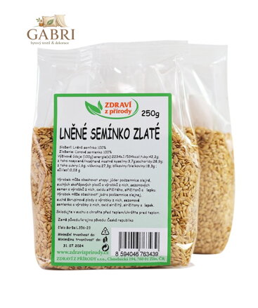 Len zlatý  250g ZP  119