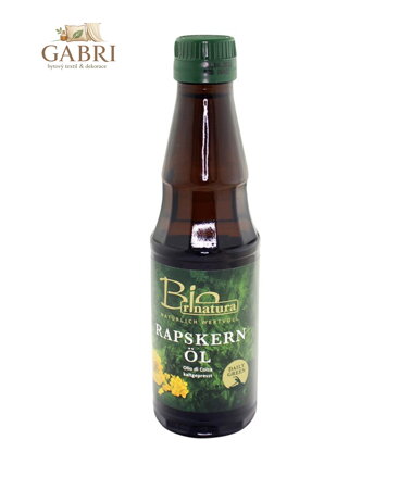 Olej řepkový BIO 250ml Rinatura LZS 3135