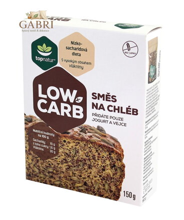 LOW CARB směs na chléb 150g Topnatur bez lepku 1066