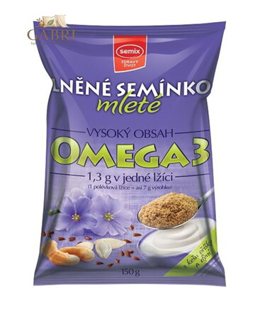 Len mletý s kešu a dýní 150g Semix  2525