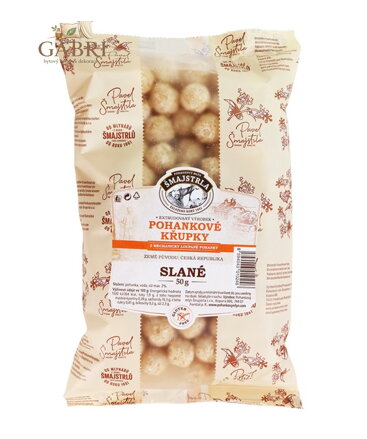 Pohankové křupky slané 50g Šmajstrla bez lepku 2848