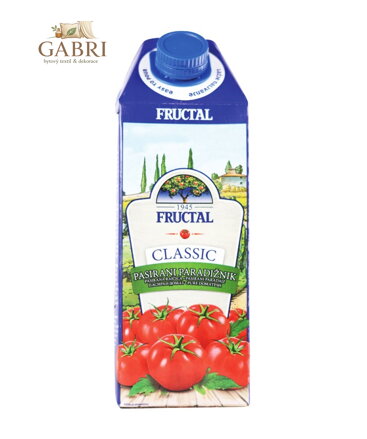 Tomato pasírovaná rajčata 750ml Fructal změna  390