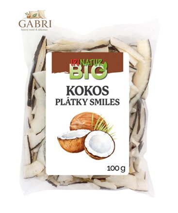 Kokos plátky smiles BIO 100g IPJ NATUR 978