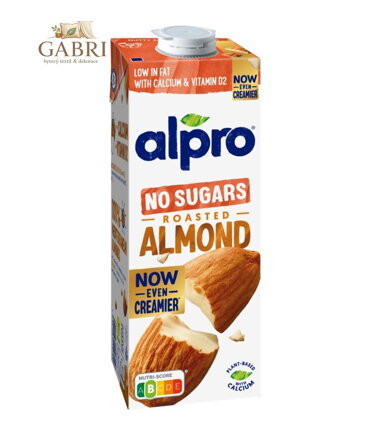 Nápoj Mandlový neslazený 1l Alpro bez lepku 1340