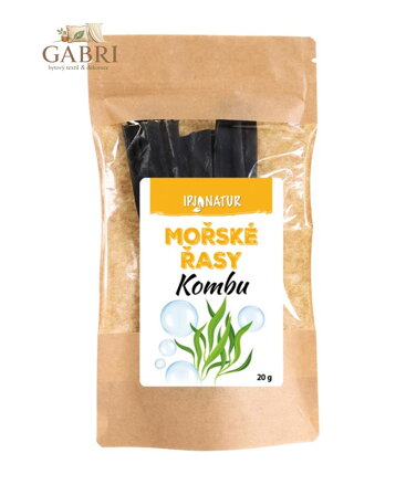 Mořské řasy Kombu 20g IPJ NATUR 4997