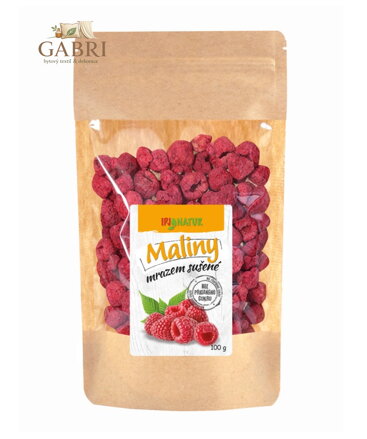 Maliny celé mrazem sušené 100g  IPJ NATUR  5011