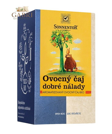 Ovocný čaj dobré nálady BIO 18x2,5g Sonnentor 5223