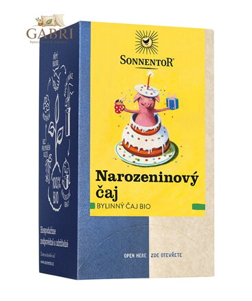 Narozeninový čaj BIO 18x1,5g Sonnentor  5219