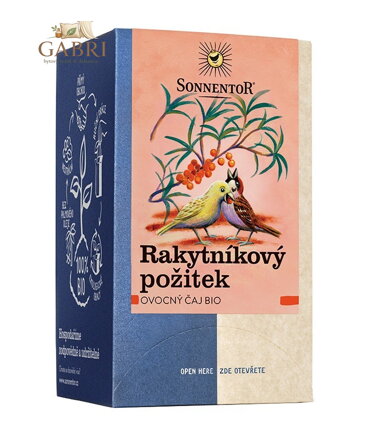 Rakytníkový požitek BIO 18x3g Sonnentor  5230