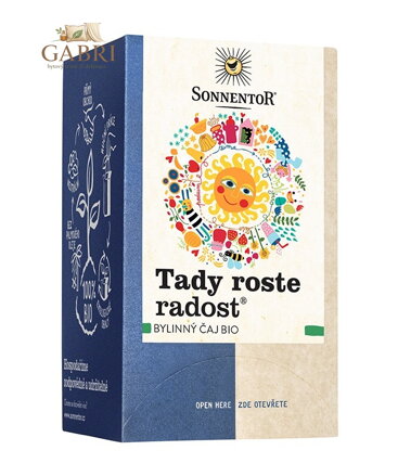 Tady roste radost BIO 18x1,5g Sonnentor  5237
