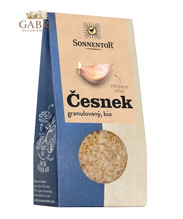 Česnek granulovaný BIO 40g Sonnentor 5330