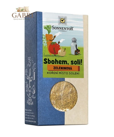 Sbohem soli zeleninová BIO 55g Sonnentor 5357
